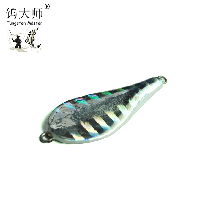 Different weight fishing tungsten spoon without hooks
