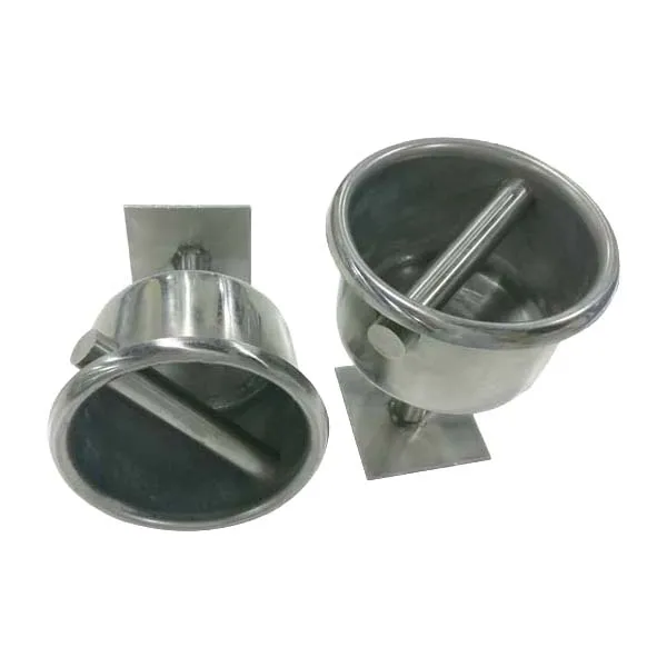 
Swimming lane rope embedded concrete wall cup anchor with stainless steel material 