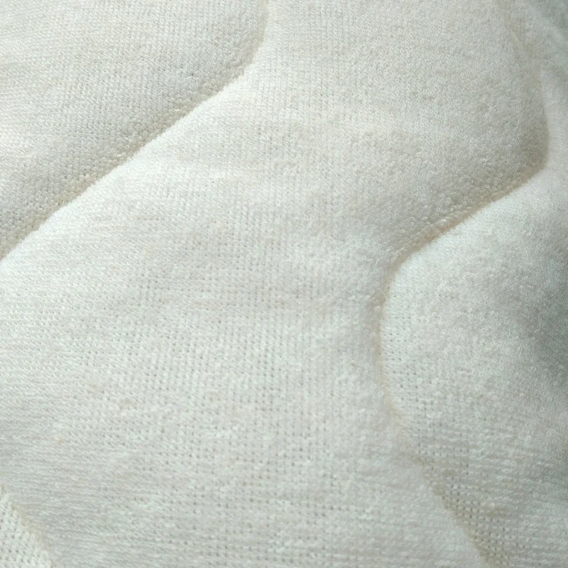 
China factory PE laminated cotton terry waterproof queen mattress protector cover with zipper 