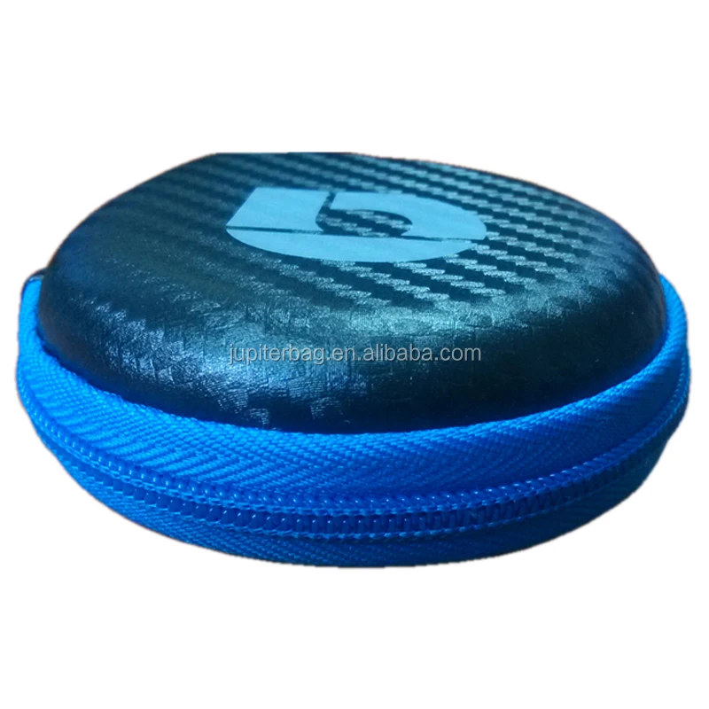 hot sale personalized EVA earphone earset earbud carrying zippered case hard