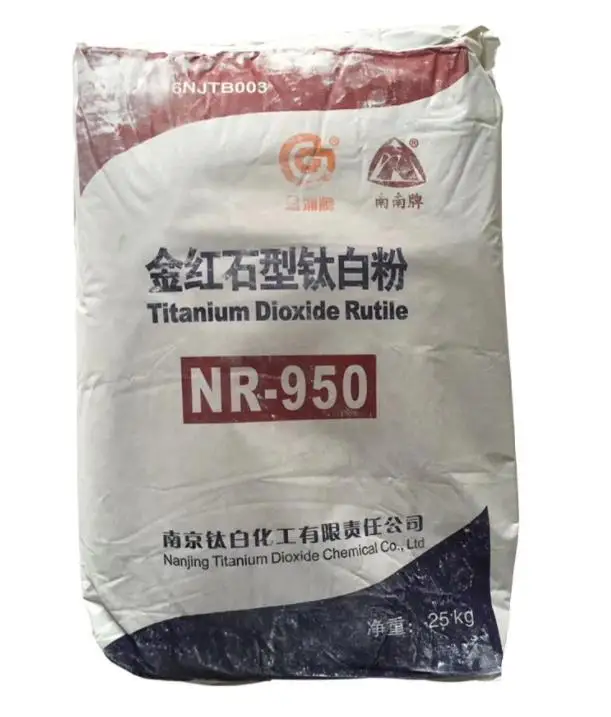 
Best Supplier titanium dioxide NR 950 Titanium dioxide price Rutile Grade TiO2 White Powder for Industrial Coating and Printing 