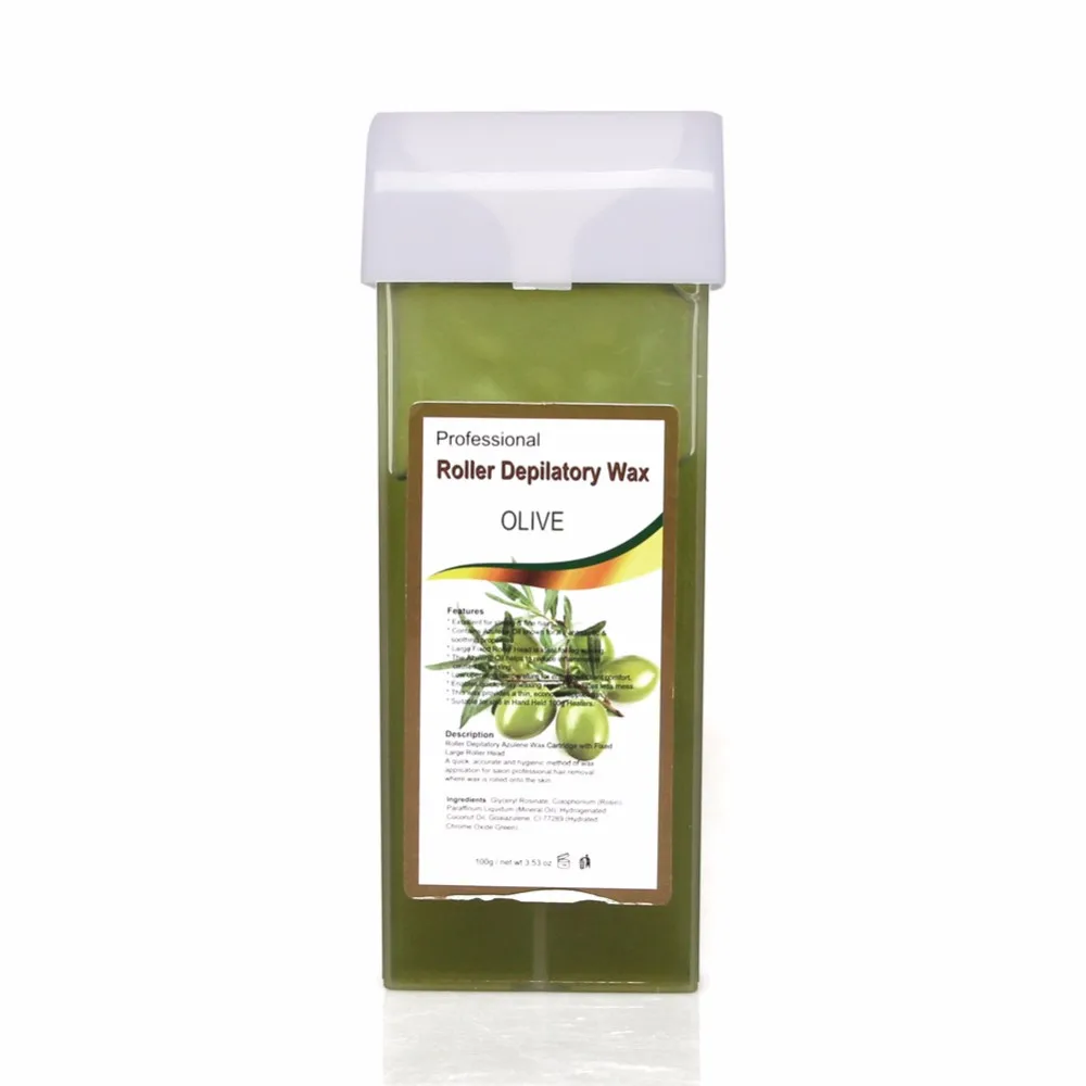 Оптовая продажа безболезненные натуральный депиляционный воск ролики картриджи для удаления волос