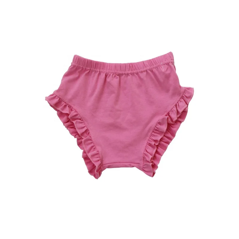 
Wholesale Baby Girl Black and white Stripe Bloomer Diaper Cover Toddlers flower Design Bloomers 