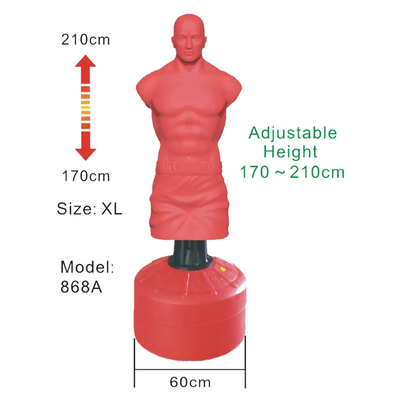 Adjustable Punching Target sparring training opponent bag new boxing equipment