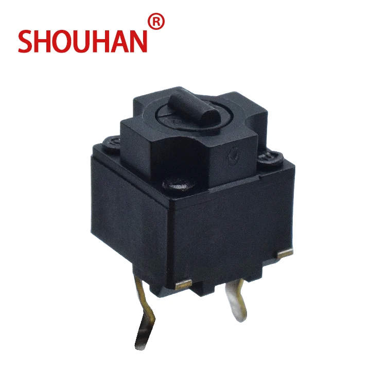 Micro switch  6.2*6.2*7.4 DIP detect switch  over travel with two pin apply for mouse evqp0e07k Micro switch