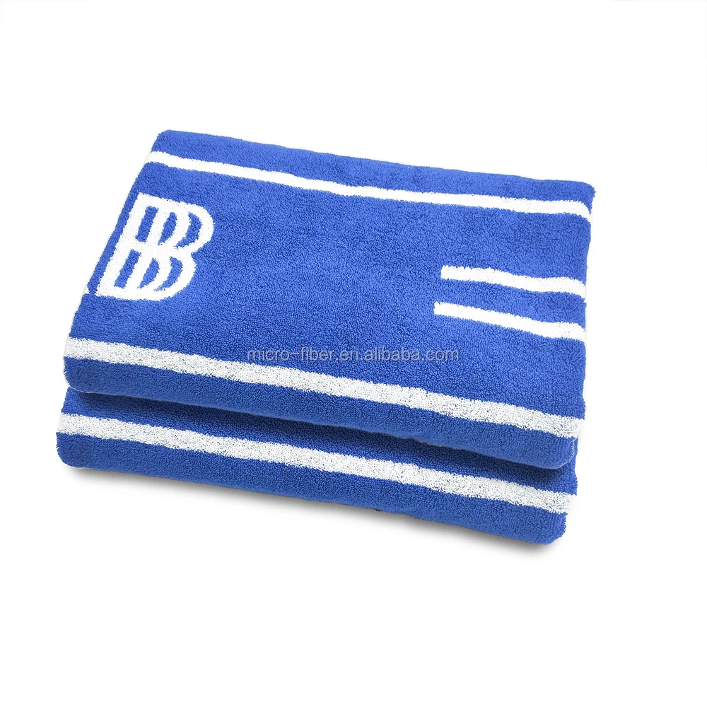Factory price custom made absorbent soft jacquard cotton towel