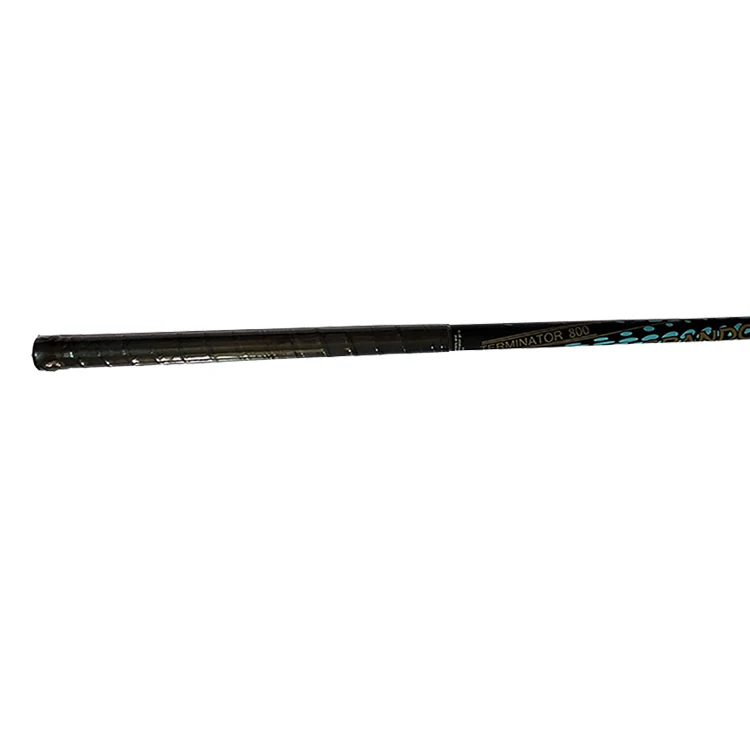Custom carbon fiber/fiberglass composite floorball stick