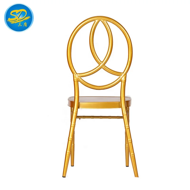 Cheap Good Selling Rental   Iron  Event Party  Banquet Wedding Phoenix Chair