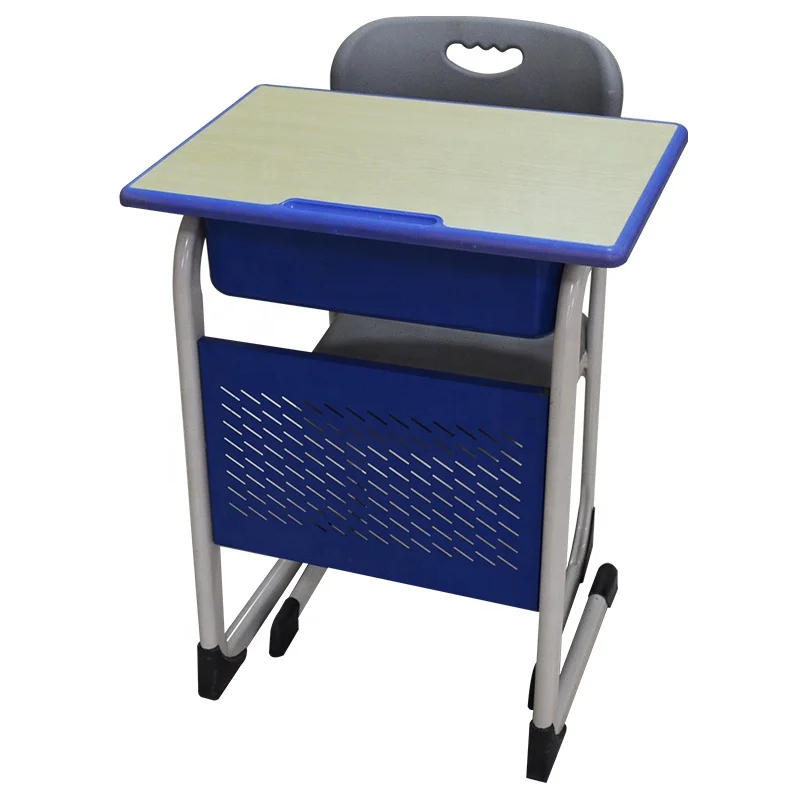 2019 Горячая продажа пластиковый стальной школьный стол и стул для студента
