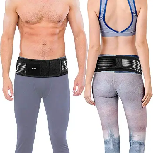 
Unisex Sacroiliac SI Joint Support Belt for Alleviates Hip Pain, Lower Back, Lumbar and Discomfort Pain Relief 