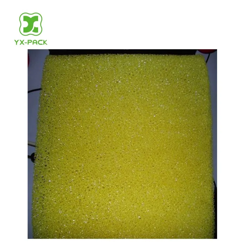 30ppi-60ppi цветная фильтрация воды, фильтр для воды из пенополиуретана, губка для фильтра