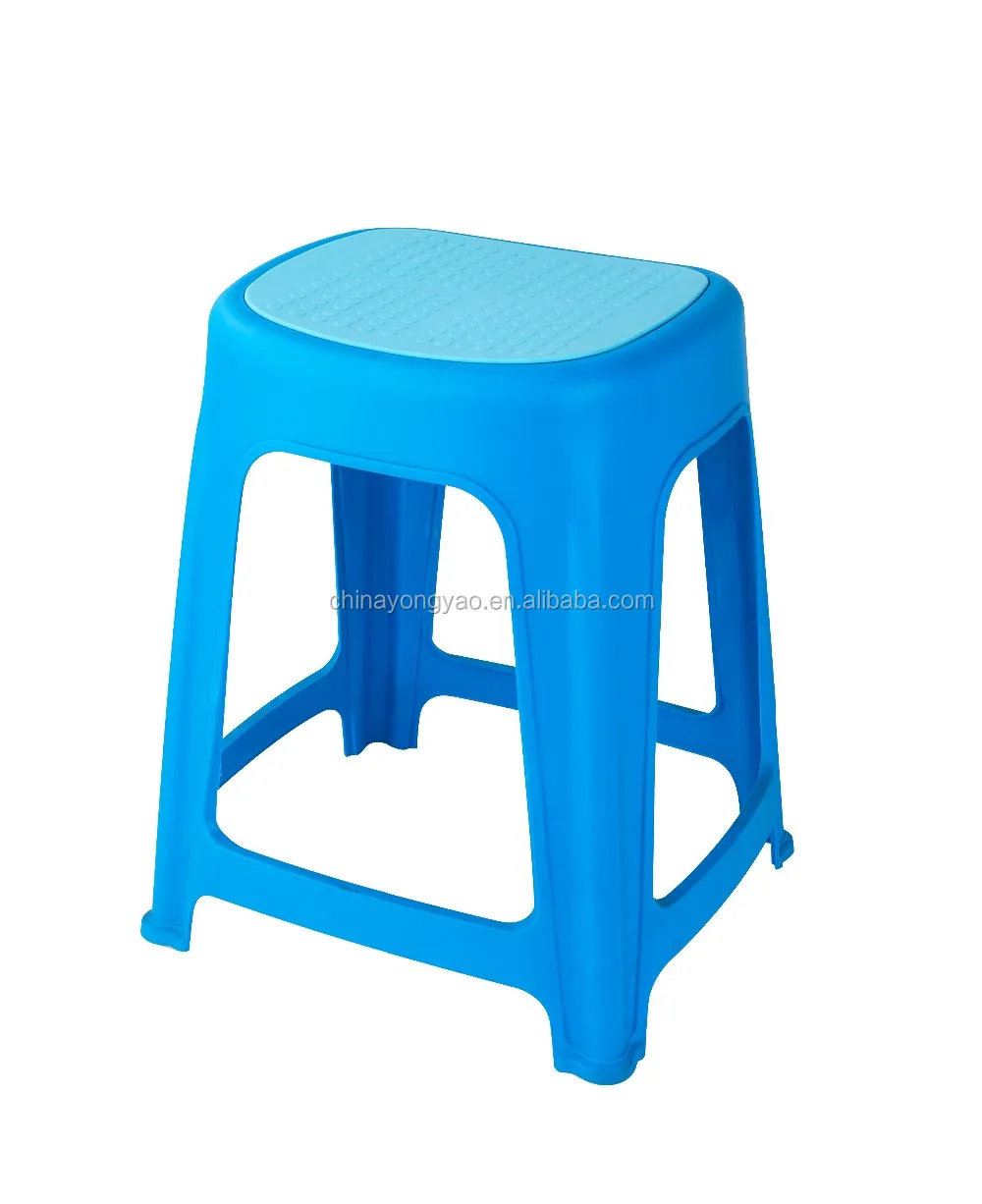 Tall  Plastic Stool Stackable