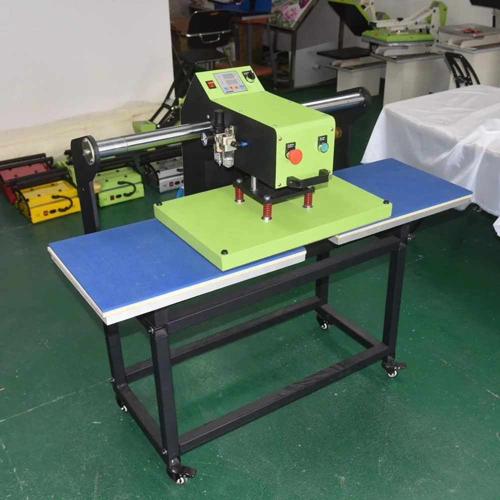 China Manufactory air double stations heat press machine  with size 20'x28'