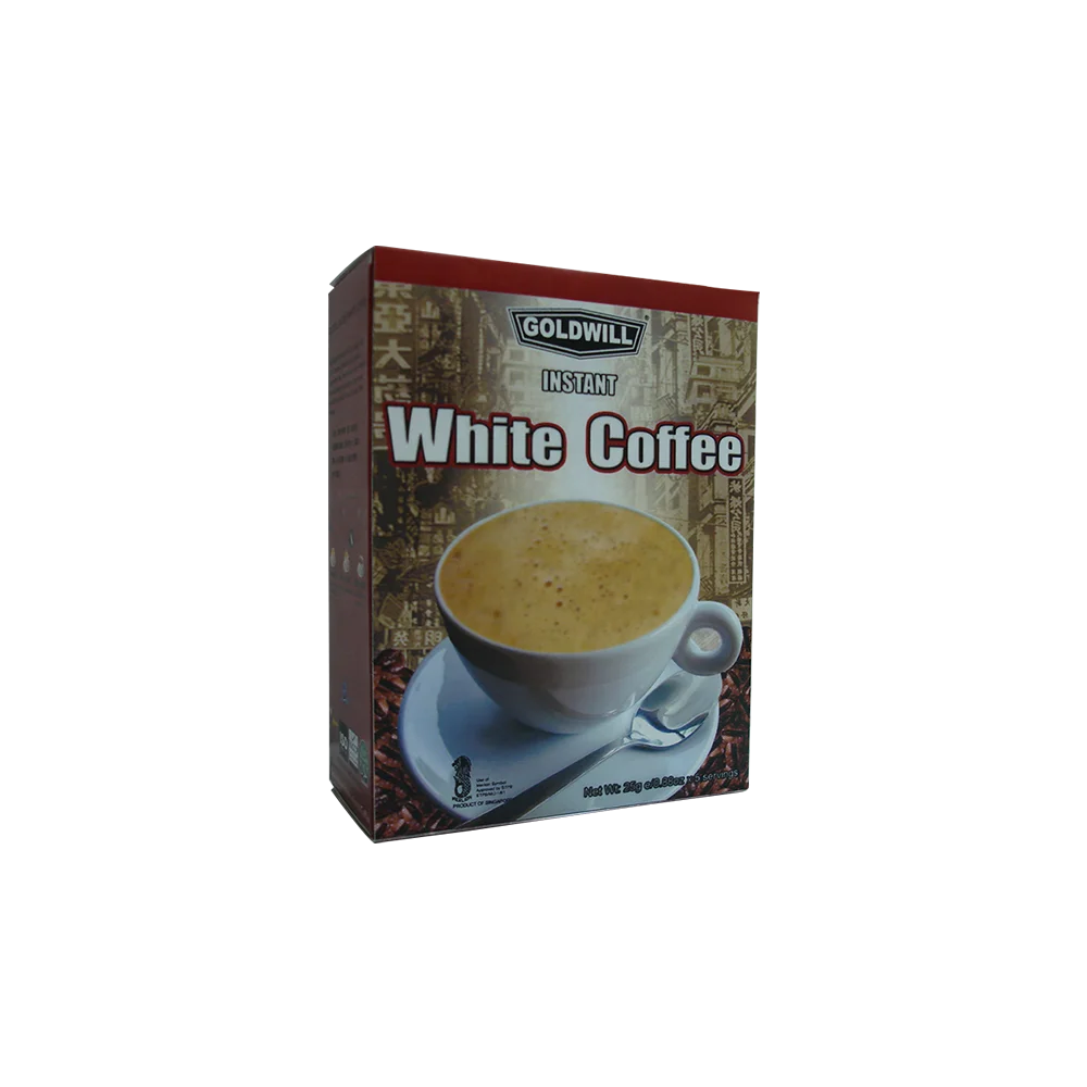 
Hot Selling Singapore Goldwill Strong Instant White Coffee 
