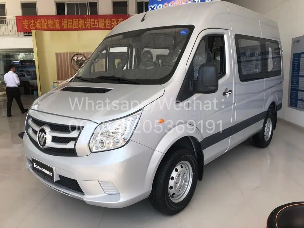  Дизельная модель FOTON TOANO 2018 9-17 сидений двигатель Cummins мини-автобус для