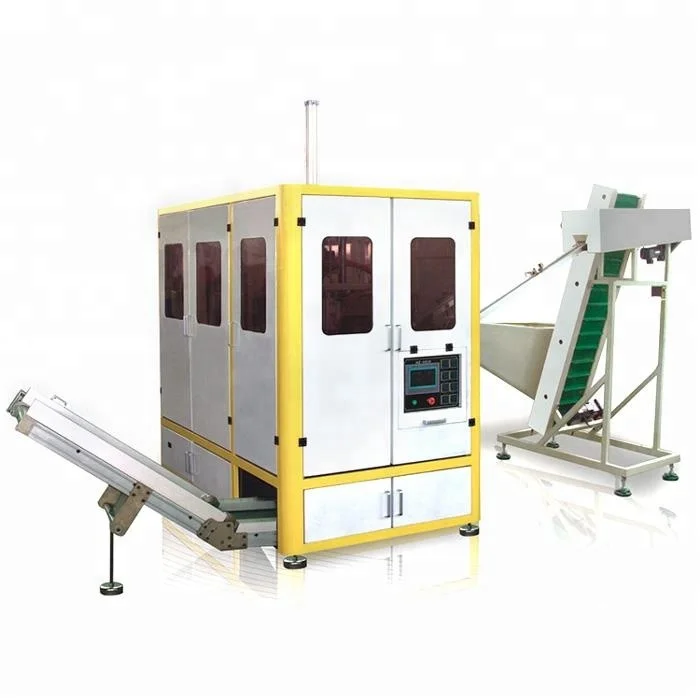 Fully automatic one step PET bottle blowing air compressor blow molding machine