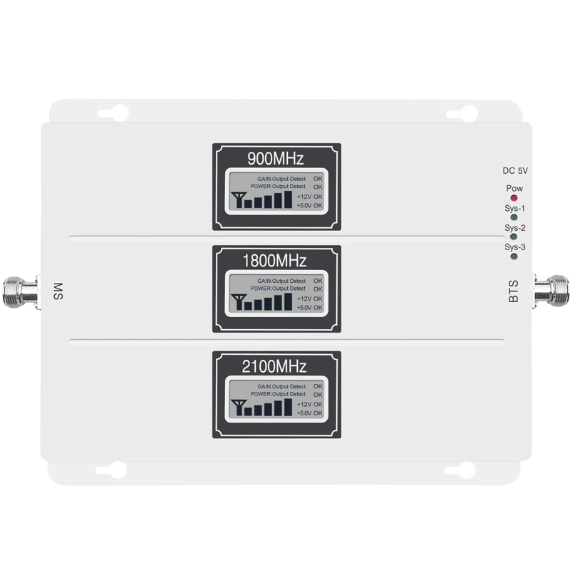 2g, 3g, 4g все сигнала Частотный диапазон Lintratek Новый tri-band gsm dcs wcdma ретранслятор 900/1800/2100 МГц Ретранслятор