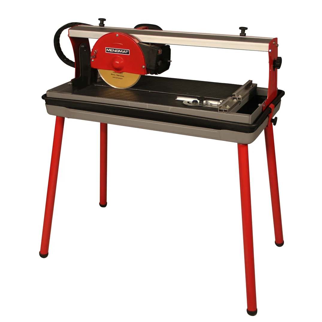 TS200 Wet Tile Cutter Rail Saw Stone Working Sawing Machine