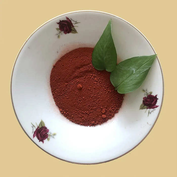 Iron oxide red Fe2O3 / CAS:1332-37-2 / ISO certified manufacturer