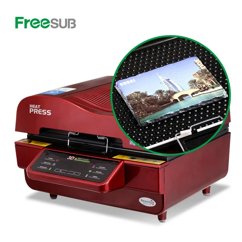 Freesub 3d sublimation vacuum heat press machine phone mobile case printing machine hot stamping machine ST-3042