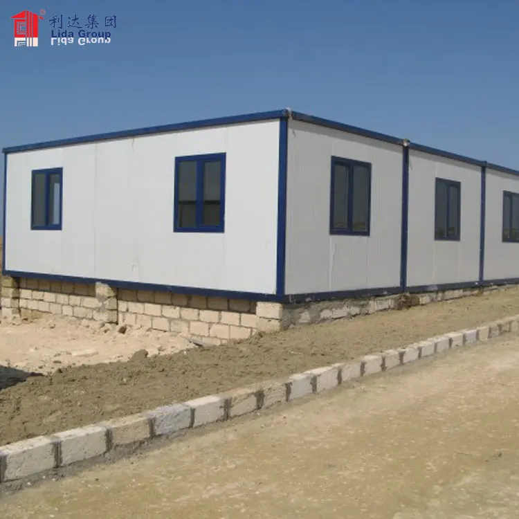 High Quality Pack Shipping Container Two Bedroom Prefab Container House For Sales
