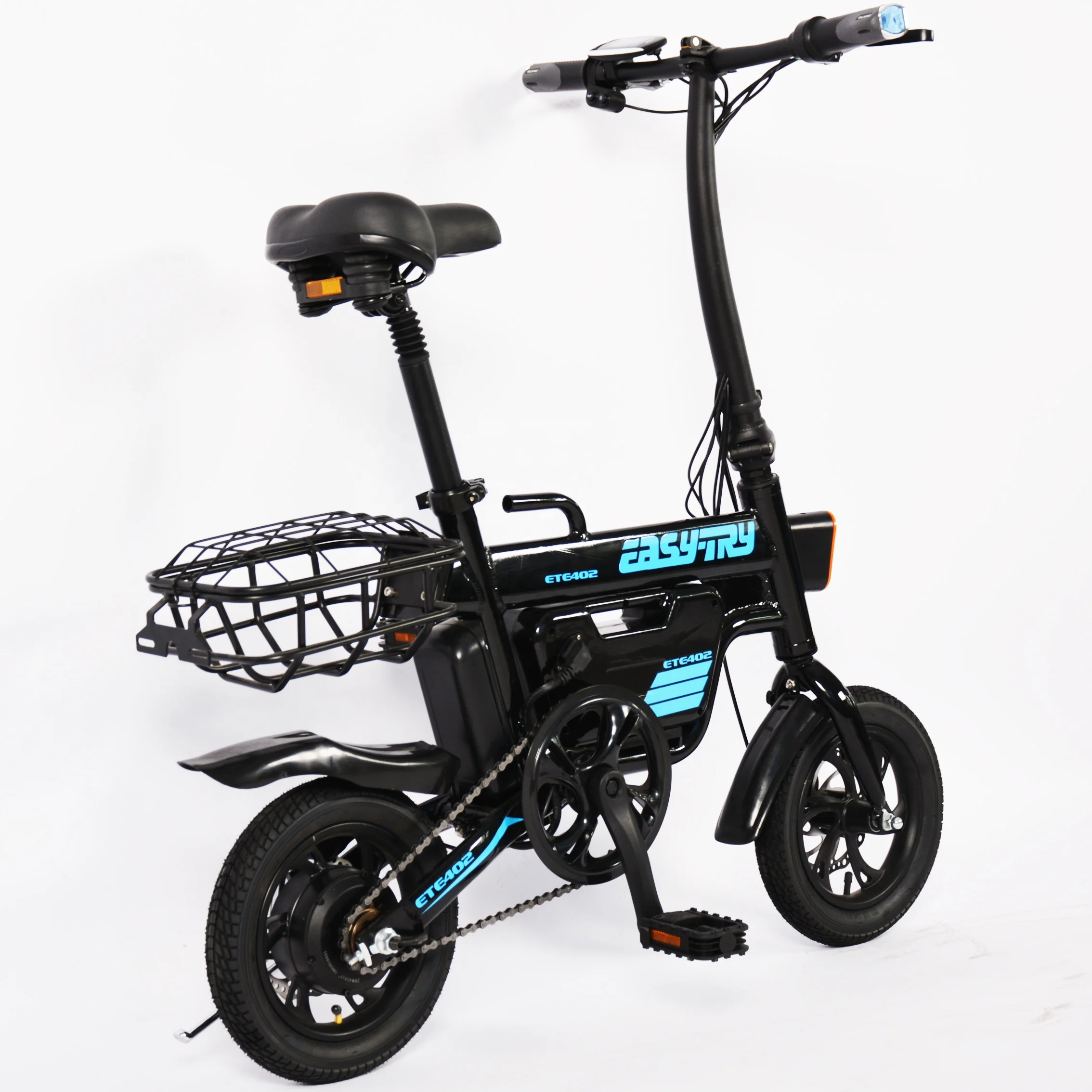 New e bike motor bicycle electric retro electric bike China factory 14 inch ebike 48V 250W folding electric bicycle