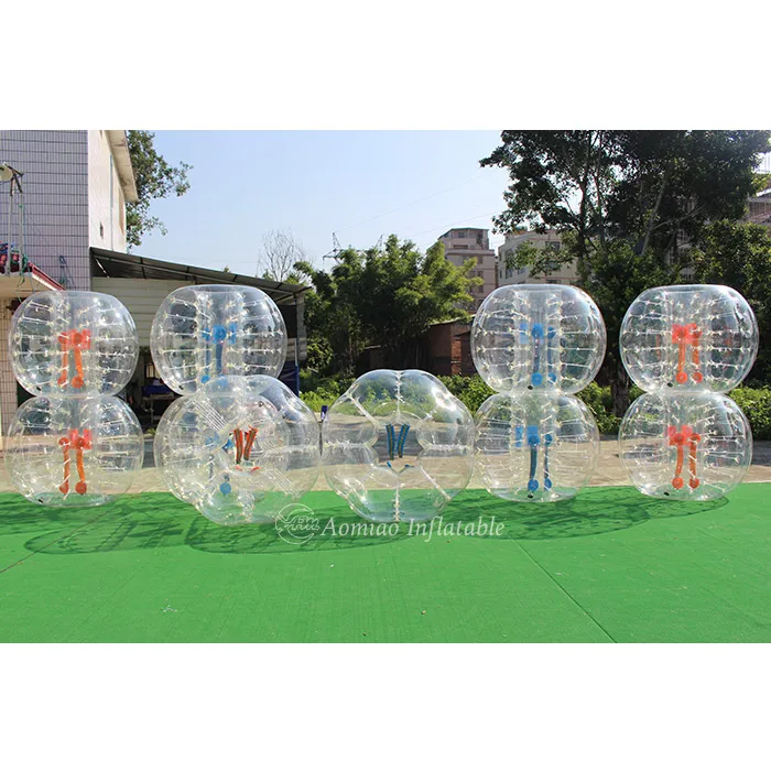 TPU Inflatable bubble soccer set buddy bumper ball bubble football for adult