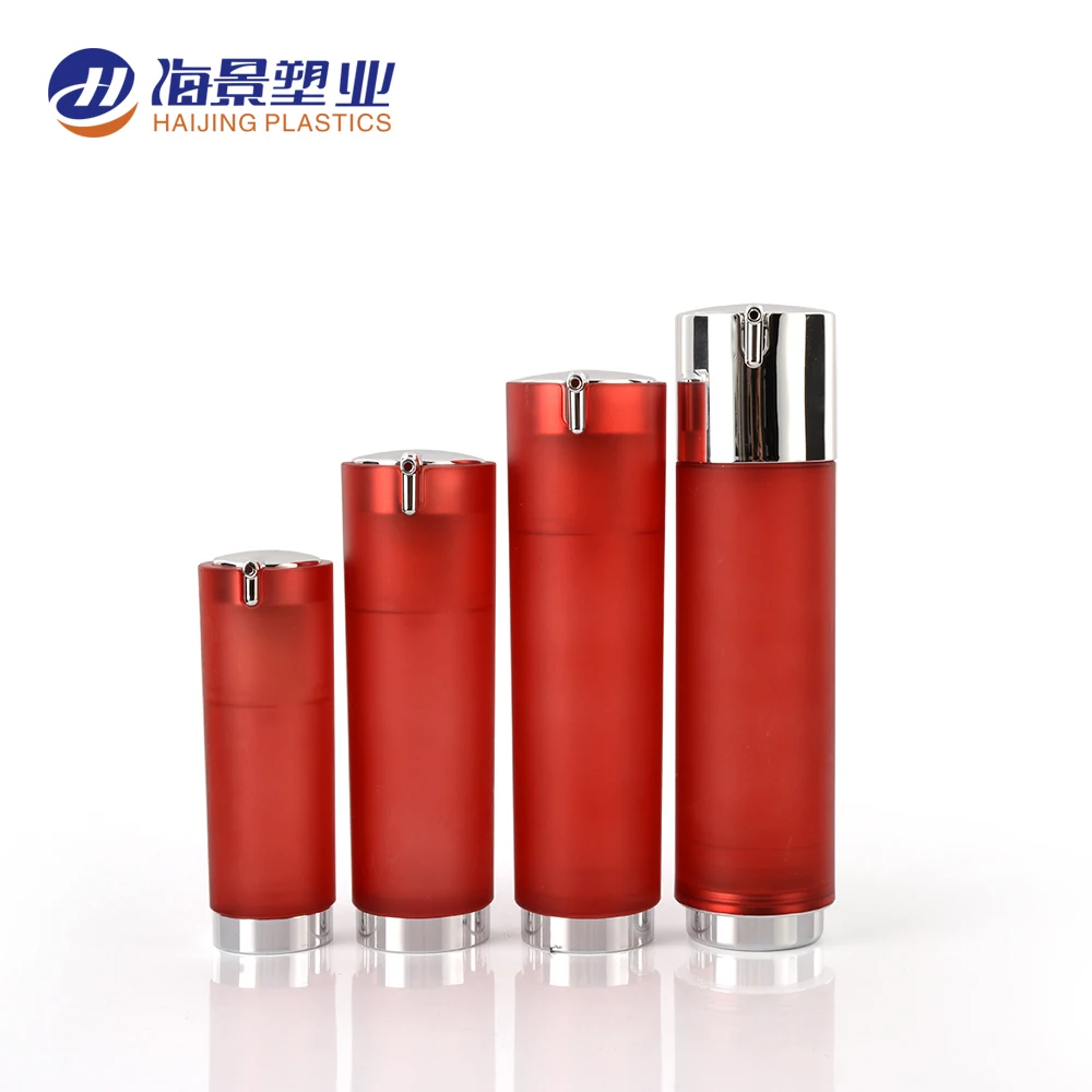 
Cheap wholesale elegant plastic lotion cream airless bottle and cosmetic jars 50 ml 