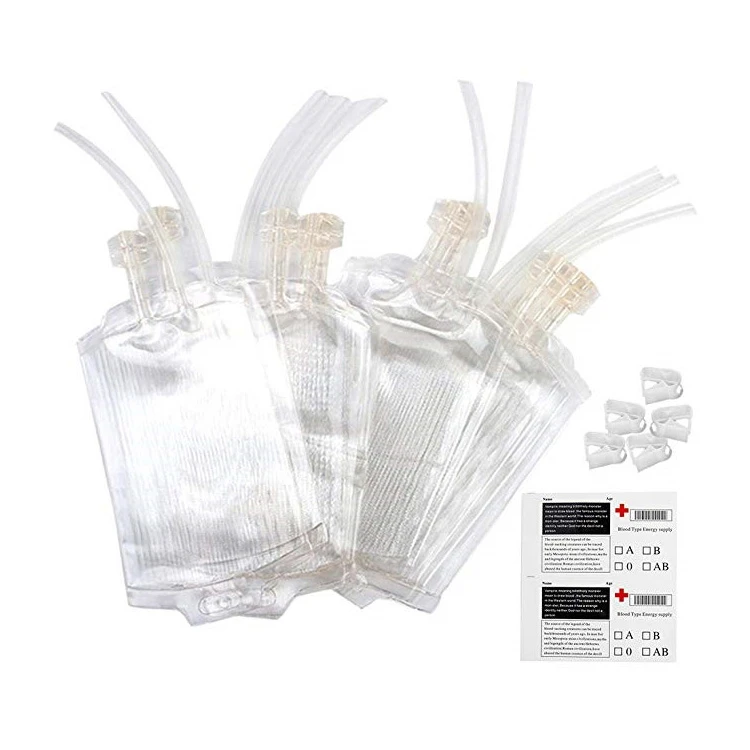 350ML Eco-friendly Fruit Juice Packaging Bag For Halloween Party Supplies