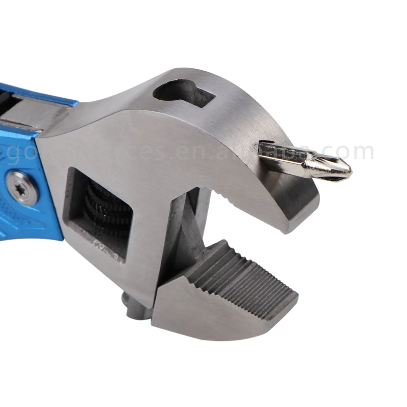 New multifunction combination tool spanner adjustable wrench with knife bottle opener