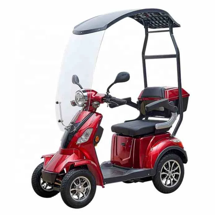 
2019 TOP SELLER EEC electric 4 wheel mobility scooter with roof for elderly or disabled 