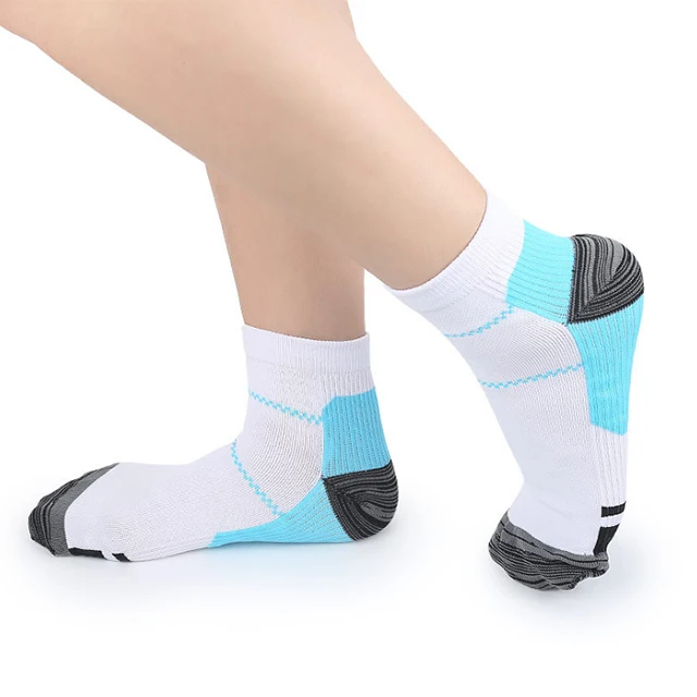 Носки с высокой пяткой Поддержка сжатия на высоком каблуке с открытым носком с дугой от подошвенного фасцита пальцев ног, накладки для облегчения боли при