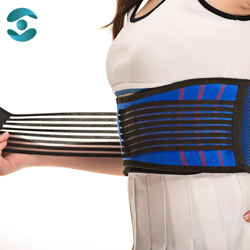 Self heating Nano-tech Magnetic Massage Waist Brace Belt For Lumbar Back Pain