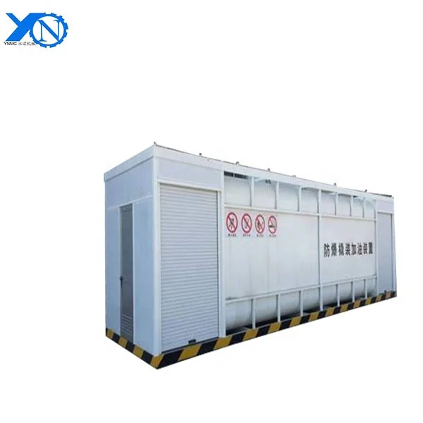 40ft  mobile gasoline station iso tank container for sale