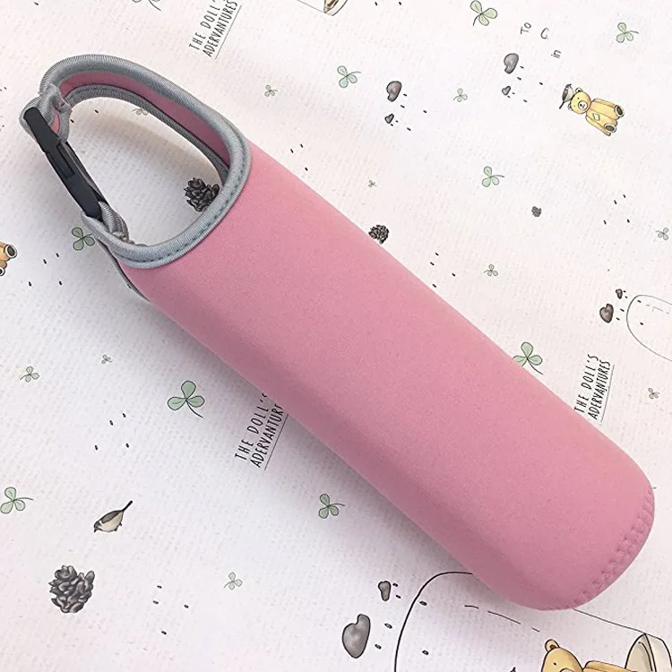 High Quality Neoprene Water Bottle Cup Holder with Handle