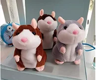 2019 Funny Kids Educational Pet Hamster Plush Talking Sound Record Toy