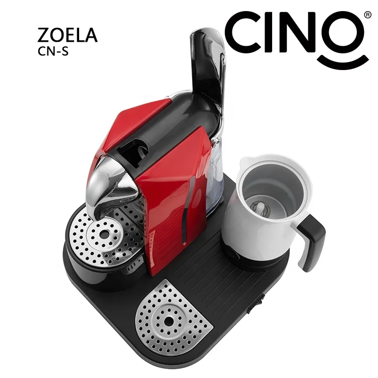 CINO Fully Automatic Capsule Coffee Machine High Pressure Cappuccino Maker