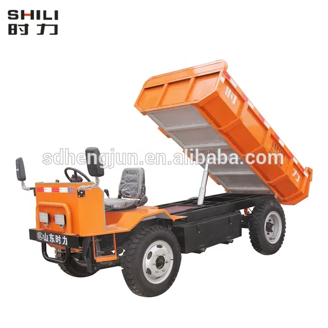 
SL Electric four wheeler mining dump tricycle for construction 