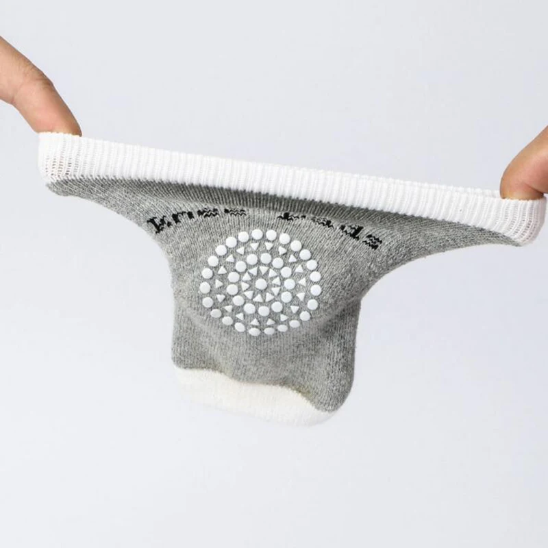 Детские Нескользящие наколенники с подушкой для ползания и локтя, летние детские хлопковые наколенники