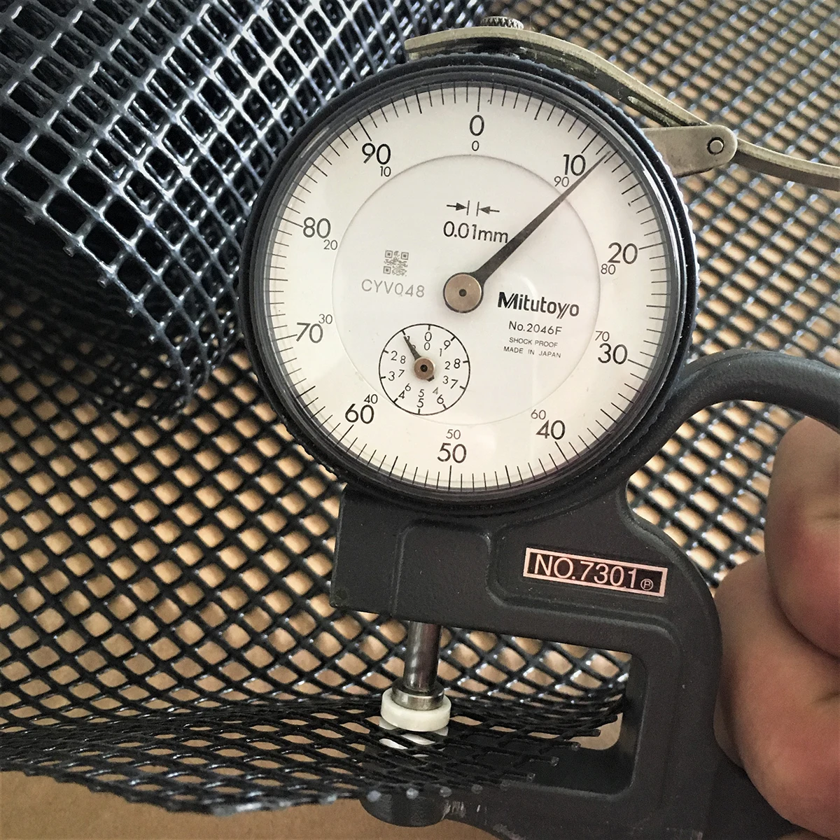 High Strength PVC Coated Polyester Mesh Fabric