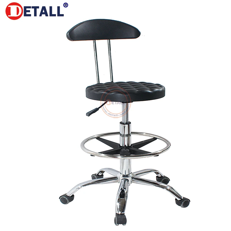 Detall-lab area used esd chair pu leather with good quality