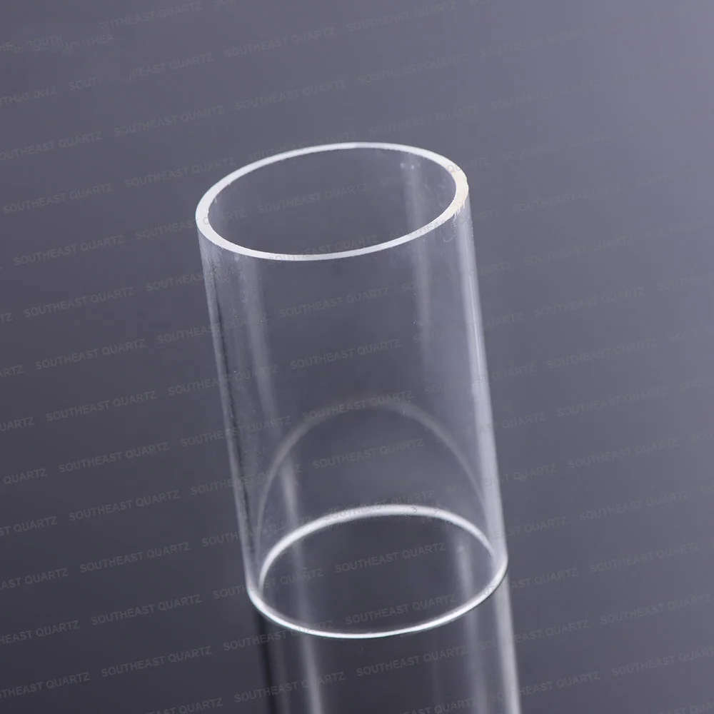 
Transparent high-temperature resistance large diameter quartz glass tube 