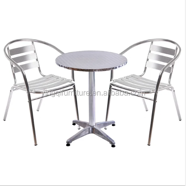 Outdoor Aluminum Coffee Tables and Chairs