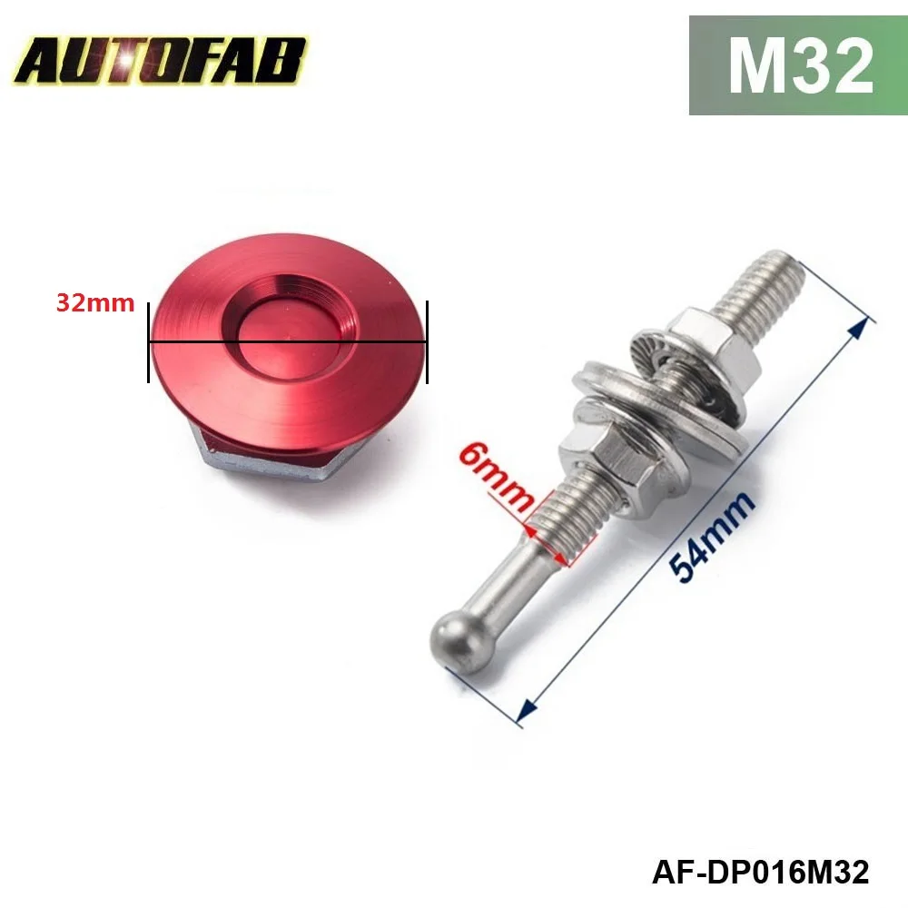 
Universal Aluminum Quick Latch Hood Pin Kit Rrear Bumper Release For GM Chevy Chevrolet For BMW For Audi For SUBARU 