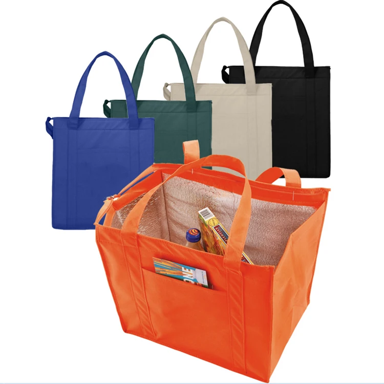 Cheap Recycle Insulated Waterproof Non-woven Cooler Bag for lunch