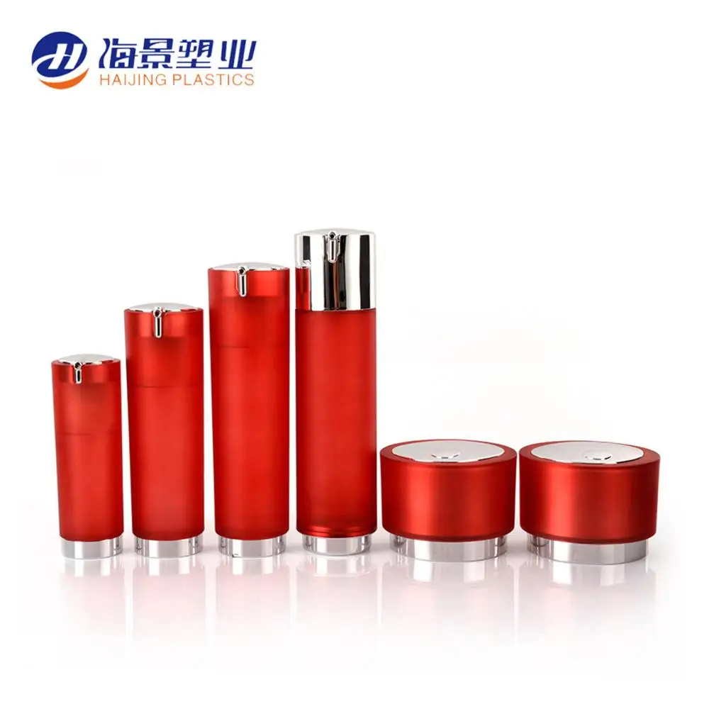 
Cheap wholesale elegant plastic lotion cream airless bottle and cosmetic jars 50 ml 