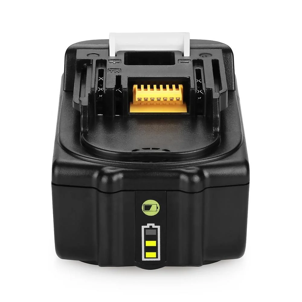 For Makita Li Ion 18 Voltage 5.0Ah Rechargeable Power Tool Battery Pack BL1830 BL1850 BL1860 Replacement Makita Battery