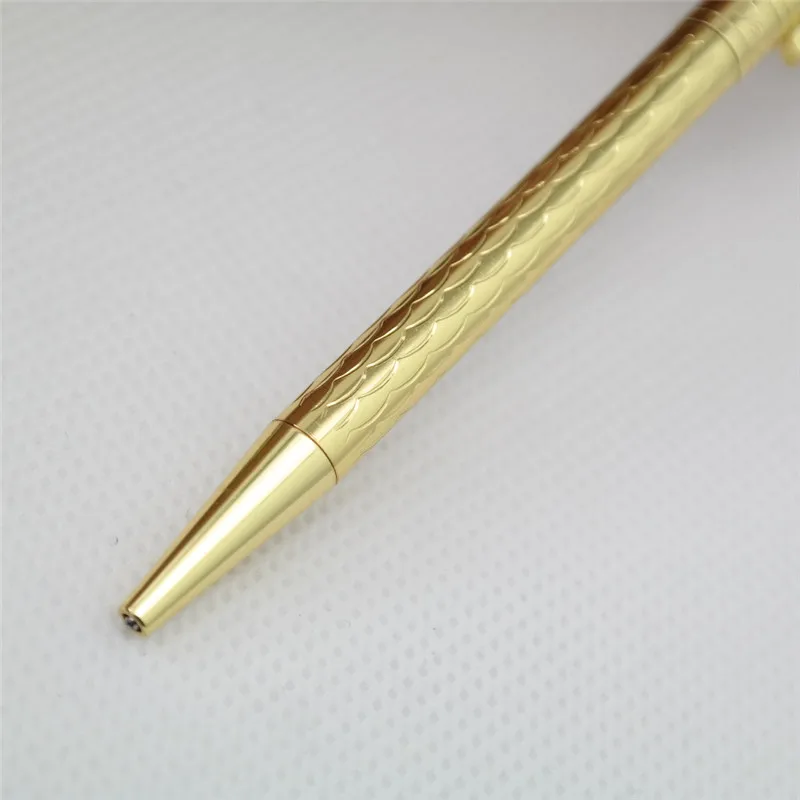 Luxury  slim gold pen for gift