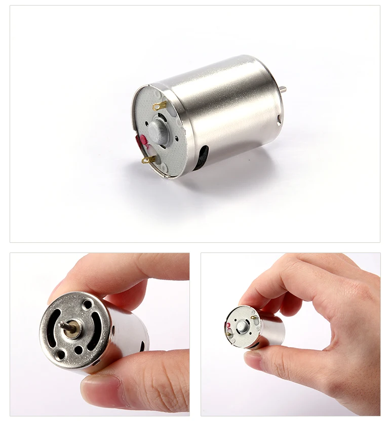 JL-RK370 customizable high speed micro dc nerf gun neo magnet motor