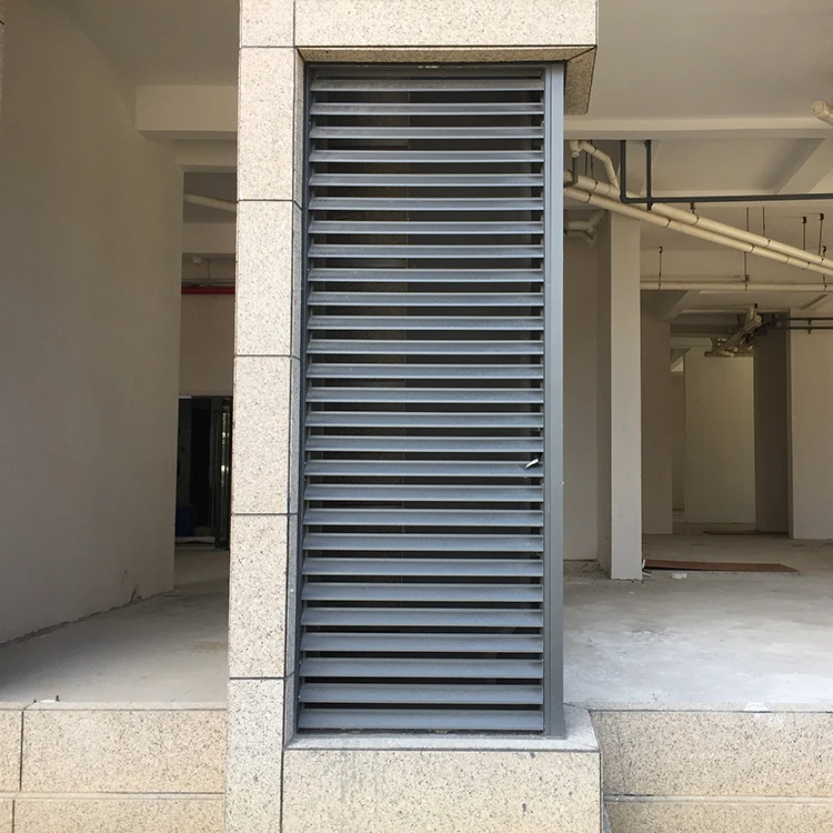 High Quality Modern Security Design Aluminum Louver Windows